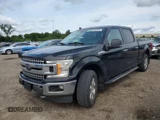 2018 Ford F-150 XL z VIN 1FTFW1EG8JFA95040, wystawiony jako Copart lot #66583945 z przebiegiem 103 342 mil mil oraz Szkoda całkowita • Salvage title. Historia ofert i sprzedaży dostępna na DreamBid. Obrazek 1.