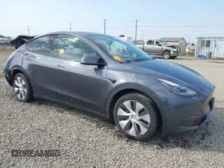 2023 Tesla Model Y Long Range z VIN 7SAYGDEE5PA208753, wystawiony jako IAAI lot #43211154 z przebiegiem 40 499 mil mil oraz . Historia ofert i sprzedaży dostępna na DreamBid. Obrazek 1.