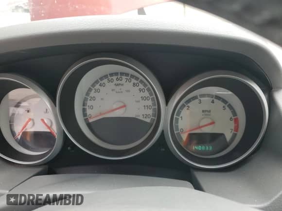 2008 Dodge Grand Caravan SXT with VIN 1D8HN54P58B107622, listed as a Copart auction lot 80317165 with 140,833 mi miles and Salvage title. Bid and sale history available at DreamBid. Image 9.