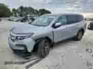 2021 Honda Pilot EX with VIN 5FNYF5H36MB021780, listed as a Copart auction lot 87437205 with 59,329 mi miles and Salvage title. Bid and sale history available at DreamBid. Image 1.