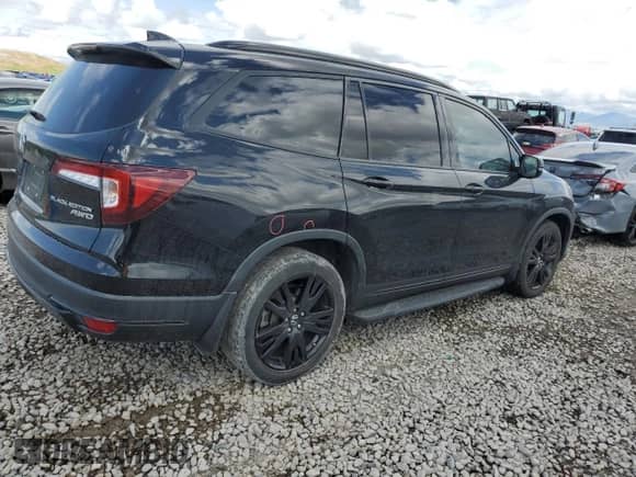 2020 Honda Pilot Black Edition z VIN 5FNYF6H7XLB001054, wystawiony jako Copart lot #54742245 z przebiegiem 62 097 mil mil oraz Szkoda całkowita • Salvage title. Historia ofert i sprzedaży dostępna na DreamBid. Obrazek 3.
