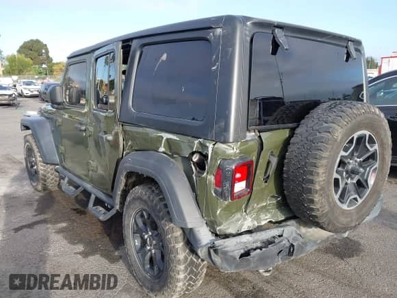 2022 Jeep Wrangler Unlimited Sport S с VIN 1C4HJXDG5NW113205, выставлен на аукционе IAAI как лот 43359796 с пробегом 30 457 миль миль и . История ставок и продаж доступна на DreamBid. Изображение 6.