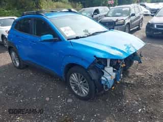 2020 Hyundai Kona SEL with VIN KM8K2CAA8LU483614, listed as a IAAI auction lot 43296601 with 78,891 mi miles and . Bid and sale history available at DreamBid. Image 1.