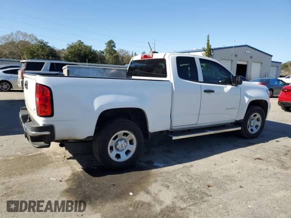 2022 Chevrolet Colorado 2WD Work Truck with VIN 1GCHSBEN3N1327703, listed as a Copart auction lot 87201724 with 41,391 mi miles and Salvage title. Bid and sale history available at DreamBid. Image 3.