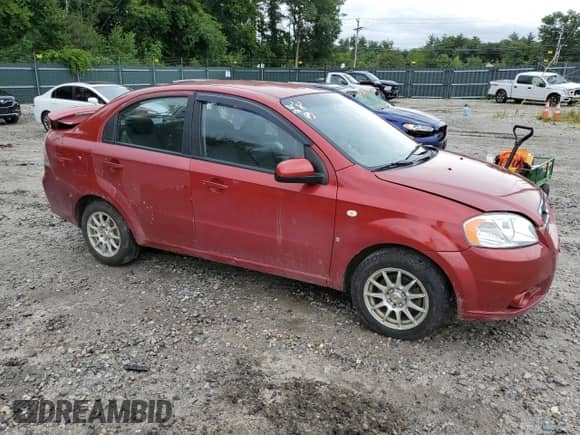 2007 Chevrolet Aveo LS z VIN KL1TD56647B059844, wystawiony jako Copart lot #65567274 z przebiegiem 108 962 mil mil oraz Szkoda całkowita • Salvage title. Historia ofert i sprzedaży dostępna na DreamBid. Obrazek 4.