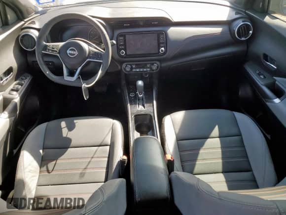 2023 Nissan Kicks SR with VIN 3N1CP5DV6PL572119, listed as a Copart auction lot 84232445 with 40,600 mi miles and Salvage title. Bid and sale history available at DreamBid. Image 8.