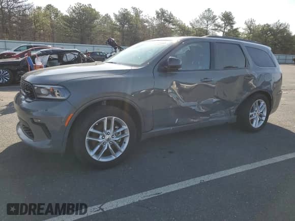2023 Dodge Durango GT Launch Edition с VIN 1C4RDHDG1PC685538, выставлен на аукционе Copart как лот 51676565 с пробегом 24 698 миль миль и Списание • Salvage title. История ставок и продаж доступна на DreamBid. Изображение 1.