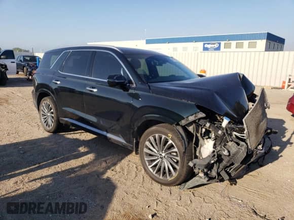 2023 Hyundai Palisade Calligraphy с VIN KM8R7DGEXPU636533, выставлен на аукционе Copart как лот 69628265 с пробегом 103 371 миль миль и Списание • Salvage title. История ставок и продаж доступна на DreamBid. Изображение 4.