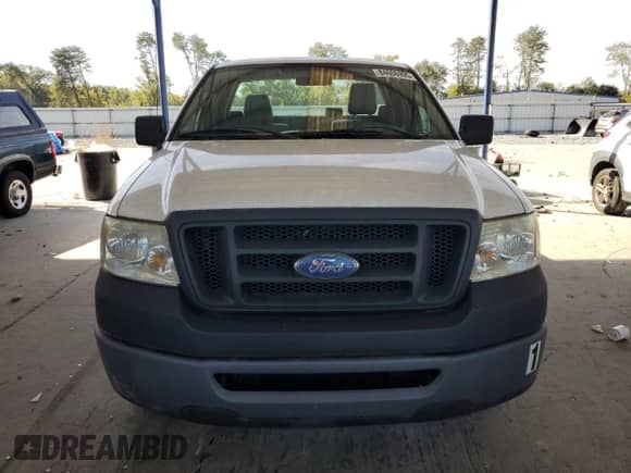 2007 Ford F-150 XL with VIN 1FTRF12207KC90491, listed as a Copart auction lot 84606995 with 141,490 mi miles and Salvage title. Bid and sale history available at DreamBid. Image 5.