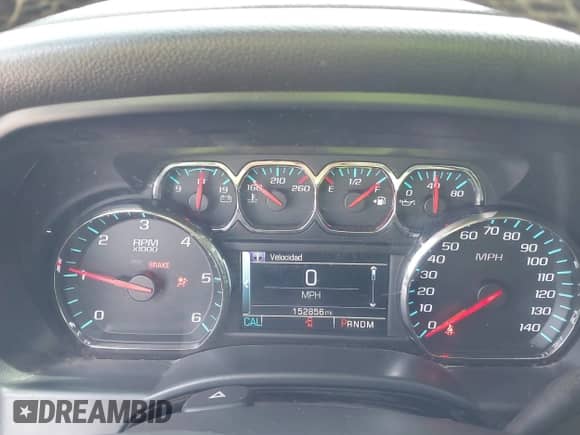 2015 Chevrolet Silverado 1500 LTZ with VIN 3GCPCSEC4FG194704, listed as a IAAI auction lot 42696181 with 152,856 mi miles and . Bid and sale history available at DreamBid. Image 7.