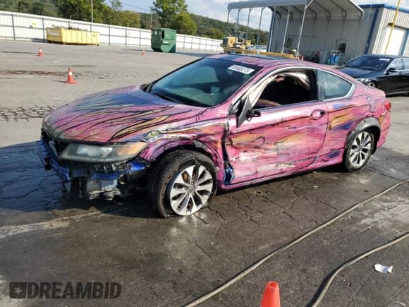 2013 Honda Accord LX-S with VIN 1HGCT1B36DA008297, listed as a Copart auction lot 80485275 with 255,628 mi miles and Salvage title. Bid and sale history available at DreamBid. Image 1.