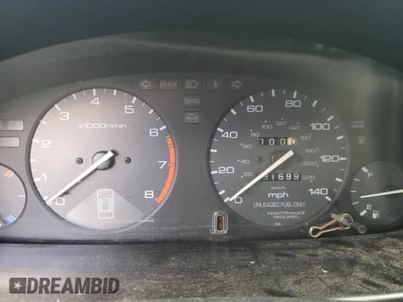 1997 Honda Accord LX с VIN 1HGCD5536VA207352, выставлен на аукционе Copart как лот 53482275 с пробегом 331 699 миль миль и Списание • Salvage title. История ставок и продаж доступна на DreamBid. Изображение 9.