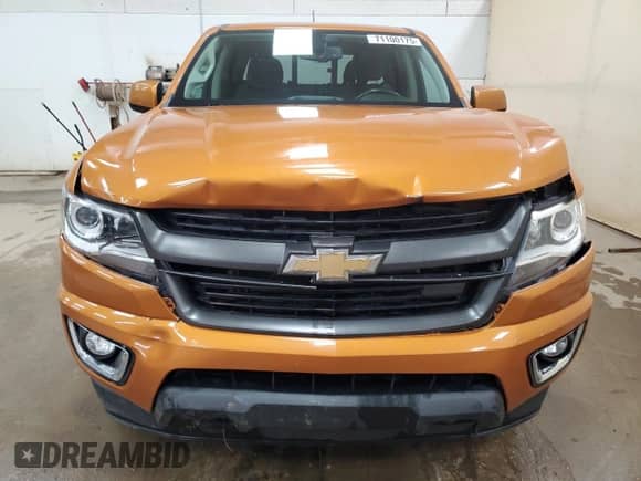 2017 Chevrolet Colorado 4WD Z71 with VIN 1GCGTDEN0H1291946, listed as a Copart auction lot 71100175 with 83,459 mi miles and Clean title. Bid and sale history available at DreamBid. Image 5.