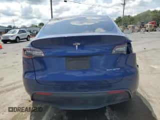 2020 Tesla Model Y Long Range with VIN 5YJYGDEE3LF026592, listed as a Copart auction lot 66036494 with 79,413 mi miles and Salvage title. Bid and sale history available at DreamBid. Image 6.