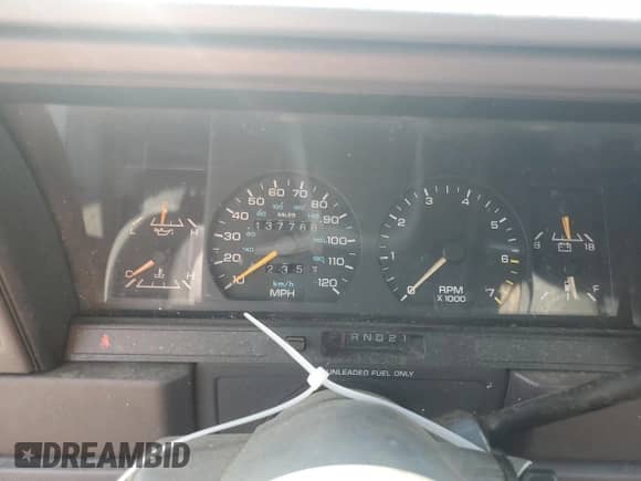 1989 Dodge Spirit with VIN 1B3BA46K1KF408949, listed as a Copart auction lot 80767594 with 137,766 mi miles and Non repairable. Bid and sale history available at DreamBid. Image 9.