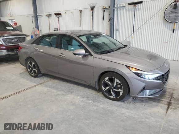 2023 Hyundai Elantra Limited с VIN KMHLP4AGXPU536822, выставлен на аукционе Copart как лот 67131175 с пробегом 46 478 миль миль и Списание • Salvage title. История ставок и продаж доступна на DreamBid. Изображение 4.