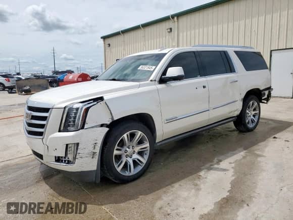 2015 Cadillac Escalade ESV Premium с VIN 1GYS3TKJ7FR726749, выставлен на аукционе Copart как лот 56331945 с пробегом 199 813 миль миль и Списание • Salvage title. История ставок и продаж доступна на DreamBid. Изображение 1.