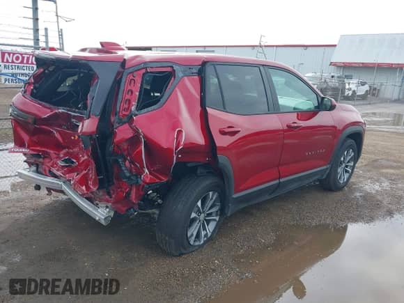 2025 Chevrolet Equinox FWD LT с VIN 3GNAXHEG8SL175663, выставлен на аукционе IAAI как лот 41300295 с пробегом 510 миль миль и . История ставок и продаж доступна на DreamBid. Изображение 4.