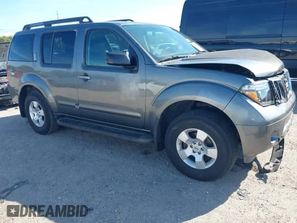 2006 Nissan Pathfinder SE с VIN 5N1AR18U36C661094, выставлен на аукционе IAAI как лот 41461081 с пробегом 237 476 миль миль и . История ставок и продаж доступна на DreamBid. Изображение 1.