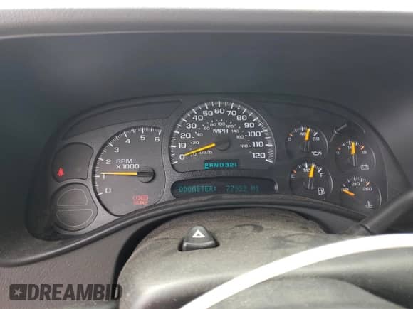 2005 GMC Sierra 1500 SLT z VIN 2GTEC13T351177047, wystawiony jako Copart lot #53577335 z przebiegiem 77 932 mil mil oraz Szkoda całkowita • Salvage title. Historia ofert i sprzedaży dostępna na DreamBid. Obrazek 9.