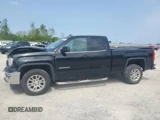 2019 GMC Sierra 1500 SLE with VIN 2GTV2MEC4K1236071, listed as a Copart auction lot 60683995 with 19,710 mi miles and Salvage title. Bid and sale history available at DreamBid. Image 1.