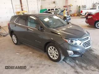 2018 Chevrolet Equinox LT z VIN 2GNAXSEV5J6334850, wystawiony jako IAAI lot #43173289 z przebiegiem 36 710 mil mil oraz . Historia ofert i sprzedaży dostępna na DreamBid. Obrazek 1.