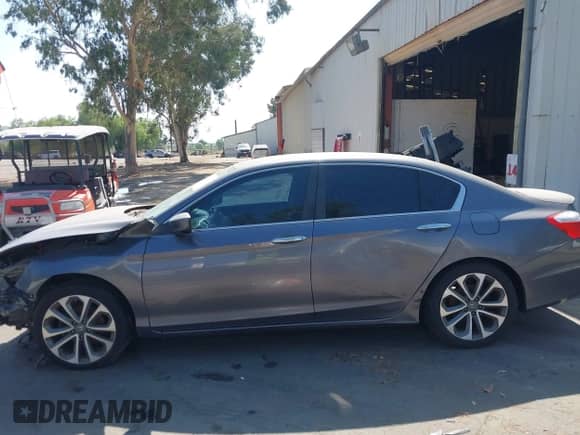 2014 Honda Accord Sport with VIN 1HGCR2F51EA222101, listed as a IAAI auction lot 43335602 with 143,686 mi miles and . Bid and sale history available at DreamBid. Image 15.