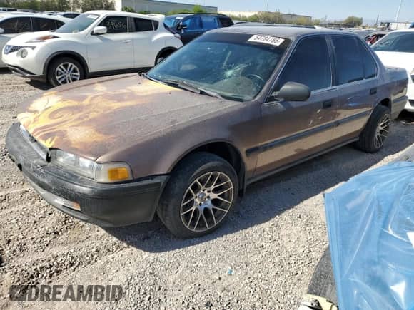 1990 Honda Accord с VIN JHMCB764XLC123557, выставлен на аукционе Copart как лот 54784785 с пробегом 183 333 миль миль и Списание • Salvage title. История ставок и продаж доступна на DreamBid. Изображение 1.