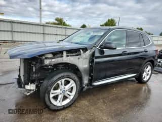 2019 BMW X3 xDrive30i with VIN 5UXTR9C50KLP81116, listed as a Copart auction lot 84455835 with 42,053 mi miles and Salvage title. Bid and sale history available at DreamBid. Image 1.