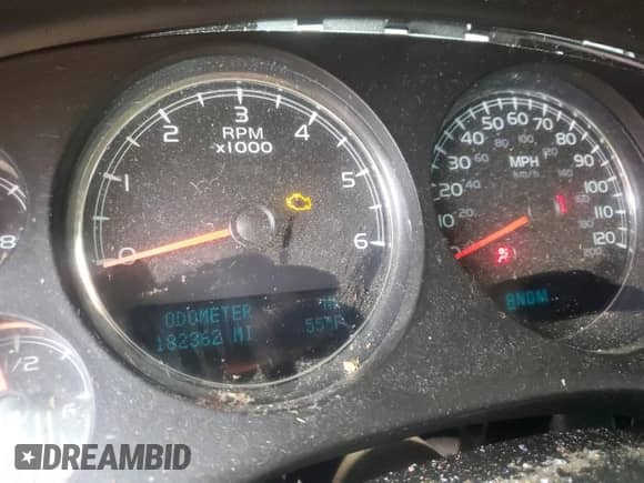 2010 Chevrolet Tahoe LT с VIN 1GNUKBE02AR138062, выставлен на аукционе Copart как лот 83755065 с пробегом 182 362 миль миль и Списание • Salvage title. История ставок и продаж доступна на DreamBid. Изображение 9.