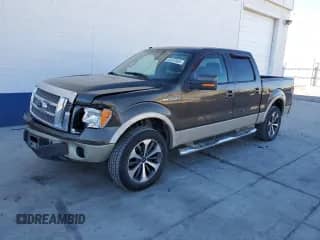 2009 Ford F-150 XL with VIN 1FTPW14V69FA44703, listed as a Copart auction lot 82543405 with 189,648 mi miles and Salvage title. Bid and sale history available at DreamBid. Image 1.