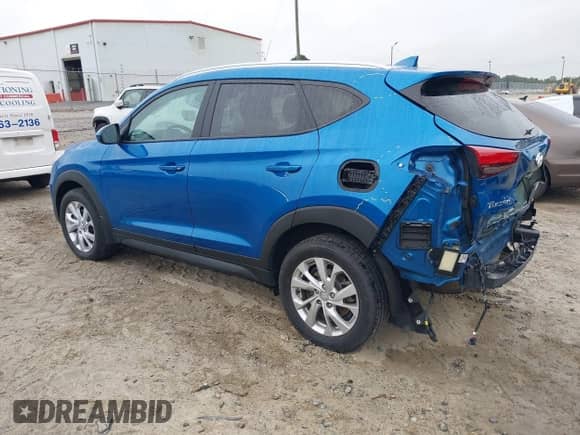2020 Hyundai Tucson Value z VIN KM8J33A44LU089126, wystawiony jako IAAI lot #43367158 z przebiegiem 133 092 mil mil oraz . Historia ofert i sprzedaży dostępna na DreamBid. Obrazek 3.