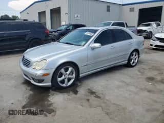 2006 Mercedes-Benz C 230 Sport with VIN WDBRF52HX6A911864, listed as a Copart auction lot 69236845 with 152,106 mi miles and Salvage title. Bid and sale history available at DreamBid. Image 1.