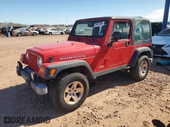 2003 Jeep Wrangler Rubicon с VIN 1J4FA69S73P349483, выставлен на аукционе Copart как лот 89472295 с пробегом 149 862 миль миль и Чистый • Clean title. История ставок и продаж доступна на DreamBid. Изображение 1.