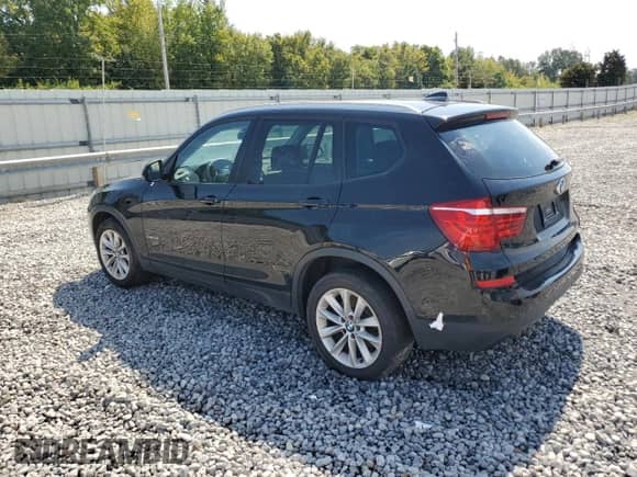 2017 BMW X3 sDrive28i with VIN 5UXWZ7C36H0V94246, listed as a Copart auction lot 80818535 with 98,010 mi miles and Clean title. Bid and sale history available at DreamBid. Image 2.