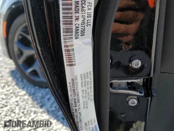 2023 Chrysler 300 S z VIN 2C3CCABT4PH577559, wystawiony jako Copart lot #70669335 z przebiegiem 10 314 mil mil oraz Szkoda całkowita • Salvage title. Historia ofert i sprzedaży dostępna na DreamBid. Obrazek 12.