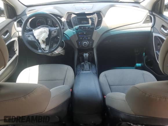 2016 Hyundai Santa Fe with VIN 5XYZU3LB4GG327676, listed as a Copart auction lot 67246265 with 79,237 mi miles and Salvage title. Bid and sale history available at DreamBid. Image 8.