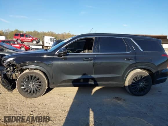 2024 Hyundai Palisade Calligraphy z VIN KM8R7DGE2RU722731, wystawiony jako IAAI lot #43450823 z przebiegiem 28 606 mil mil oraz . Historia ofert i sprzedaży dostępna na DreamBid. Obrazek 14.