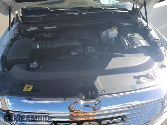 2020 Ram 1500 Longhorn with VIN 1C6SRFKTXLN233696, listed as a Copart auction lot 78054554 with 34,413 mi miles and Clean title. Bid and sale history available at DreamBid. Image 11.