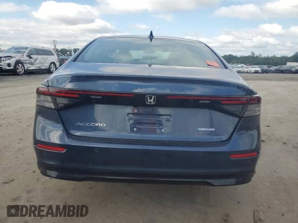 2025 Honda Accord EX-L with VIN 1HGCY2F60SA043488, listed as a Copart auction lot 69876055 with Not provided miles and Salvage title. Bid and sale history available at DreamBid. Image 6.