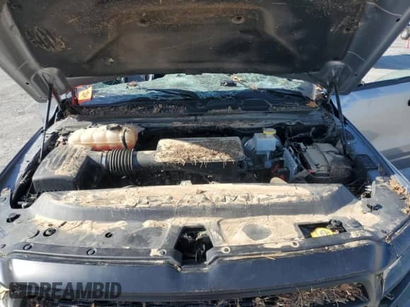 2023 Ram 1500 Tradesman z VIN 1C6RRFCG5PN619433, wystawiony jako Copart lot #70200855 z przebiegiem Nie podano mil oraz Szkoda całkowita • Salvage title. Historia ofert i sprzedaży dostępna na DreamBid. Obrazek 11.