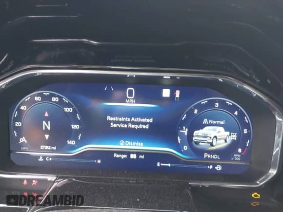 2023 Chevrolet Silverado 1500 LT z VIN 1GCPDKEK6PZ166666, wystawiony jako IAAI lot #41735910 z przebiegiem 29 491 mil mil oraz . Historia ofert i sprzedaży dostępna na DreamBid. Obrazek 7.