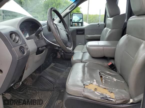 2008 Ford F-150 XL with VIN 1FTRF14W28KD54256, listed as a Copart auction lot 58759235 with Not provided miles and Clean title. Bid and sale history available at DreamBid. Image 7.