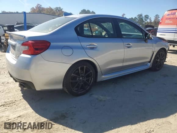 2020 Subaru WRX Premium with VIN JF1VA1C61L9827472, listed as a Copart auction lot 87287845 with 48,522 mi miles and Salvage title. Bid and sale history available at DreamBid. Image 3.