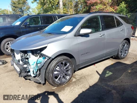 2024 Chevrolet Equinox RS с VIN 3GNAXMEG9RL346567, выставлен на аукционе IAAI как лот 43475105 с пробегом 2 241 миль миль и . История ставок и продаж доступна на DreamBid. Изображение 18.