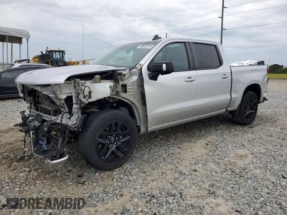 2022 Chevrolet Silverado 1500 RST z VIN 3GCUDEET4NG585626, wystawiony jako Copart lot #58812515 z przebiegiem 52 291 mil mil oraz Szkoda całkowita • Salvage title. Historia ofert i sprzedaży dostępna na DreamBid. Obrazek 1.