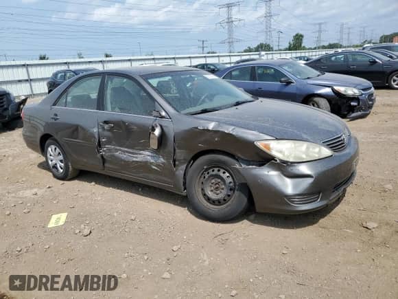 2006 Toyota Camry STD with VIN JTDBE30K463054325, listed as a Copart auction lot 67572835 with 135,737 mi miles and Salvage title. Bid and sale history available at DreamBid. Image 4.