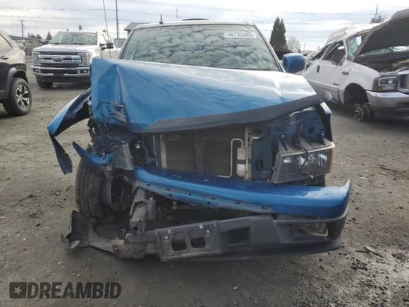 2011 Chevrolet Colorado 1LT z VIN 1GCDSCFE0B8132552, wystawiony jako Copart lot #46735305 z przebiegiem 52 061 mil mil oraz Szkoda całkowita • Salvage title. Historia ofert i sprzedaży dostępna na DreamBid. Obrazek 5.