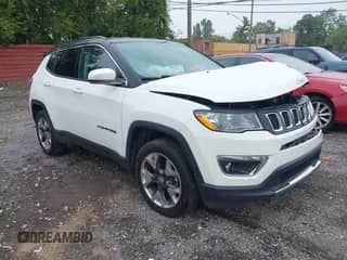 2019 Jeep Compass Limited z VIN 3C4NJDCB8KT679240, wystawiony jako IAAI lot #43282073 z przebiegiem 53 935 mil mil oraz . Historia ofert i sprzedaży dostępna na DreamBid. Obrazek 1.
