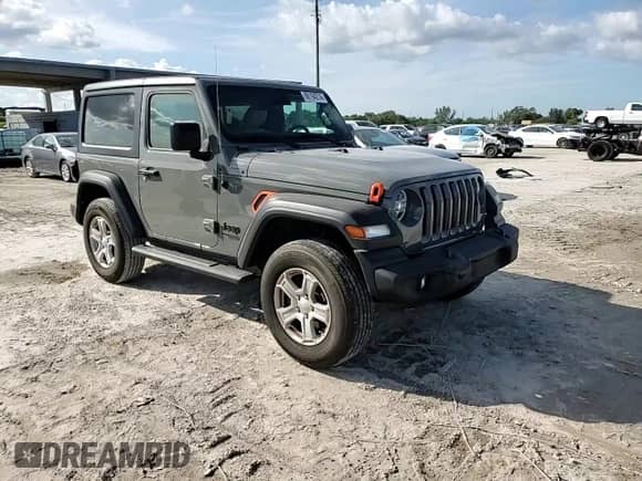 2021 Jeep Wrangler Sport с VIN 1C4GJXAG9MW770541, выставлен на аукционе Copart как лот 86194214 с пробегом 21 625 миль миль и Списание • Salvage title. История ставок и продаж доступна на DreamBid. Изображение 10.